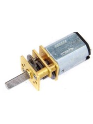 Jsumo 6V 1000RPM 12mm Mikro Redüktörlü DC Motor- Çizgi İzleyen Robot Motoru - Thumbnail