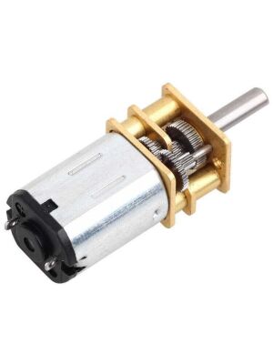 Jsumo 6V 1000RPM 12mm Mikro Redüktörlü DC Motor- Çizgi İzleyen Robot Motoru