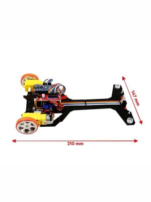 Jsumo 8 Sensörlü Çizgi İzleyen Temel Seviye Robot Kiti (Demonte)