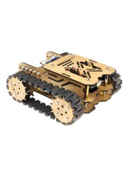 Jsumo Ahşap Tank Woddie Robot Kiti (Demonte) - Thumbnail
