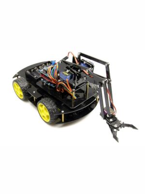 Jsumo Arduino Robot Kollu 4WD Mobil Araç Kiti (Demonte)