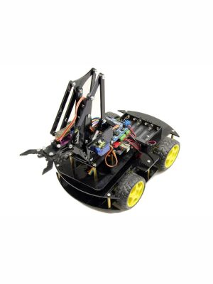 Jsumo Arduino Robot Kollu 4WD Mobil Araç Kiti (Demonte)