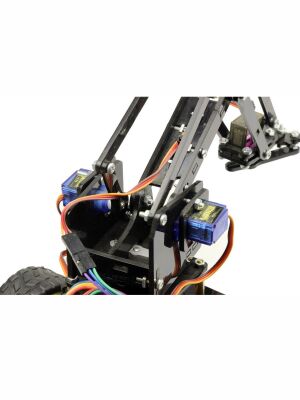 Jsumo Arduino Robot Kollu 4WD Mobil Araç Kiti (Demonte)