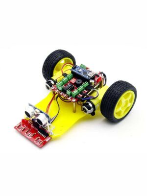 Jsumo Çizgi İzleyen ve Engelden Kaçan DuoBot Robot