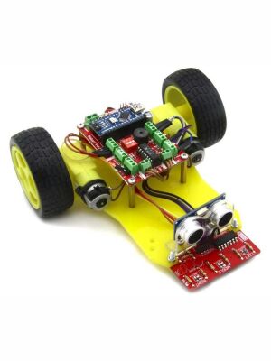 Jsumo Çizgi İzleyen ve Engelden Kaçan DuoBot Robot