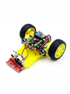 Jsumo Çizgi İzleyen ve Engelden Kaçan DuoBot Robot (Demonte)