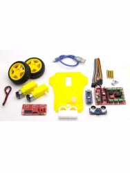 Jsumo Çizgi İzleyen ve Engelden Kaçan DuoBot Robot (Demonte) - Thumbnail