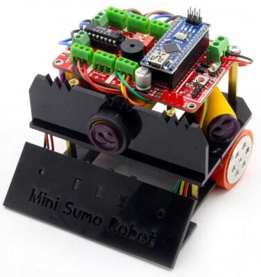 Jsumo FROG Mini Sumo Robot Kiti (Montajlı)