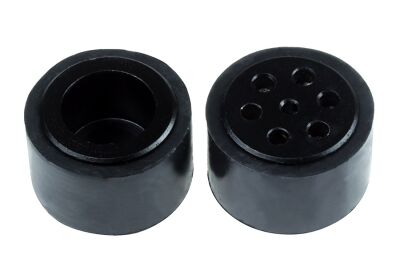 Jsumo JS20864 Dark Silikon Tekerlek Çifti - 33x21mm, 22g