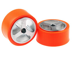 Jsumo - Jsumo JS4320 Silikon Tekerlek Çifti - 43x20mm, 26g, 6mm