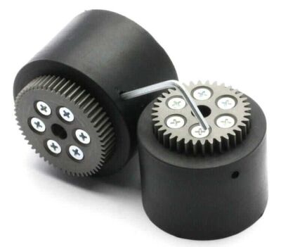 Jsumo JS4530 Kauçuk Sumo Robot Tekerleği - 45x30mm, 76g, 6mm