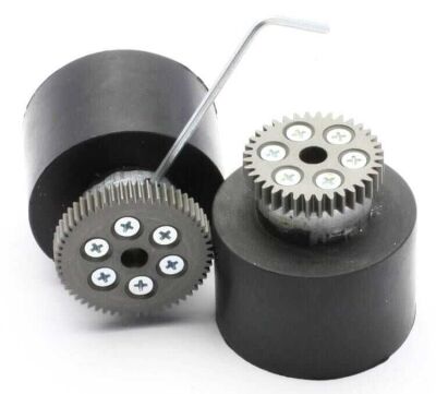 Jsumo JS4540 Kauçuk Sumo Robot Tekerleği - 45x40mm, 89g, 6mm