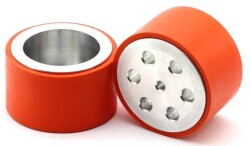 Jsumo - Jsumo JS7444 Silikon Tekerlek Çifti - 74x44mm, 229g, 6mm