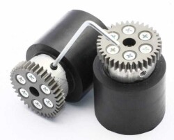 Jsumo - Jsumo JS3540 Kauçuk Sumo Robot Tekerleği - 35x40mm, 65g, 6mm