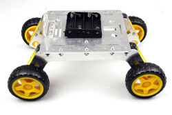 Jsumo Rover 4x4 Robot Araba Alüminyum Gövde Seti - Thumbnail