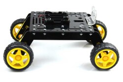 Jsumo Rover 4x4 Robot Araba Pleksi Gövde Seti - Thumbnail