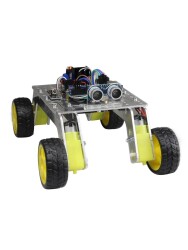 Jsumo Rover Alüminyum 4x4 Arazi Robot Kiti (Demonte) - Thumbnail