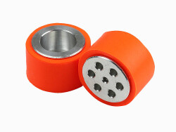 Jsumo SLT20P Ağır Silikon Tekerlek Çifti - 33x22mm, 52g - Thumbnail