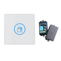 K83 Beyaz Wireless Otomatik Kapı Temassız El Sensörü - Thumbnail