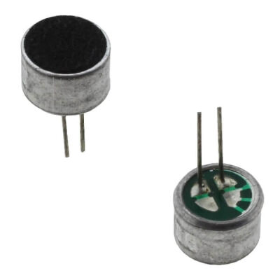 Kapsül Mikrofon - 2.2k, 1-10V, 9.4mm