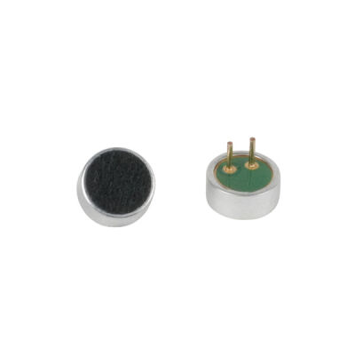 Kapsül Mikrofon - 2.2k, 3-10V, 50 Hz-16 kHz, 6mm Çap
