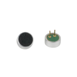 Çin - Kapsül Mikrofon - 2.2k, 3-10V, 50 Hz-16 kHz, 6mm Çap