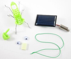 Kendin Yap Mini Solar Robot Çekirge - Thumbnail