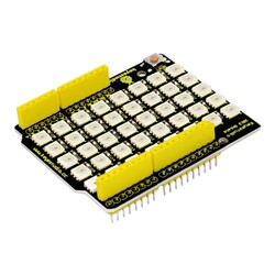 - Keyestudio 40 RGB Led 2812 Pixel Matrix Shield  - Keyestudio 40 RGB Led 2812 Pixel Matrix Shield