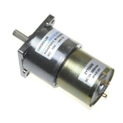 KGA42 12V 11Rpm 42mm Redüktörlü Kare Flanşlı Kısa 520 DC Motor - Thumbnail