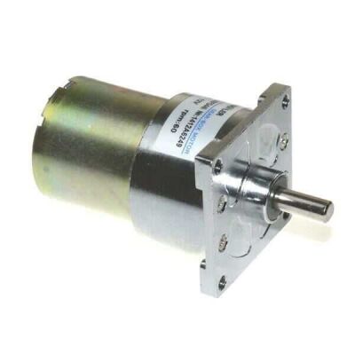 KGA42 12V 60Rpm 42mm Redüktörlü Kare Flanşlı Kısa 520 DC Motor