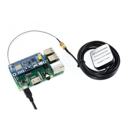 L76X Multi-GNSS HAT - GPS, BDS, QZSS - Raspberry Pi için, 16193