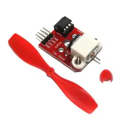 Çin - L9110 Sürücülü Pervane Modülü (Yangın Söndüren Robotlar için) Çin - L9110 Sürücülü Pervane Modülü (Yangın Söndüren Robotlar için)