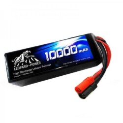 Leopard Power - Leopard Power 22.2V 6S Lityum Polimer Lipo UAV & Multirotor Dron Bataryası - 10000mAh, 25C, XT 150 Plug