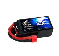 Leopard Power - Leopard Power 2S 7.4V Lipo (Li-Po) Lityum Polimer Batarya - 1500mAh, 30C, T Plug
