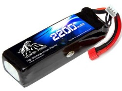 Leopard Power - Leopard Power 2S 7.4V Lipo (Li-Po) Lityum Polimer Batarya - 2200mAh, 30C, T Plug