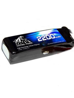 Leopard Power 6S 22.2V Lipo (Li-Po) Lityum Polimer Batarya - 2200mAh, 40C, T Plug
