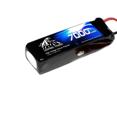 Leopard Power 7S 14.8V Lipo (Li-Po) Lityum Polimer Batarya - 7000mAh, 50C, T Plug