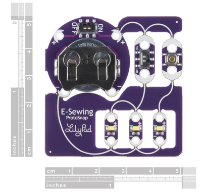 LilyPad E-Sewing ProtoSnap - e-tekstil Prototipleme Ürünü