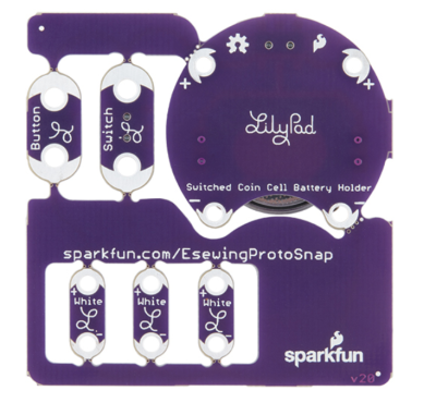 LilyPad E-Sewing ProtoSnap - e-tekstil Prototipleme Ürünü