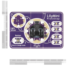 LilyPad LilyMini ProtoSnap - e-tekstil Ürünü - Thumbnail