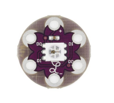 LilyPad Pixel Board (WS2811 Smart Pixel LED)
