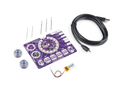 LILYPAD Protosnap Plus Kit - e-tekstil Seti