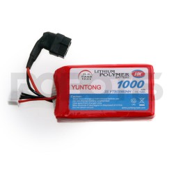 Yuntong - ROBOTIS Lipo Batarya Seti 11.1V 1000mAh LB-011
