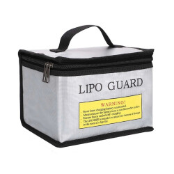 Çin - Lipo Pil Yanmaz Koruma ve Saklama Çantası - 21.5x14.5x16.5 cm