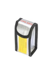 Çin - Lipo Pil Yanmaz Koruma ve Saklama Çantası - 7x5x14 cm