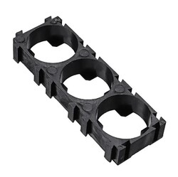 Çin - Lityum İyon (Li-ion) 18650 Pil Tutucu Braket - 3 lü