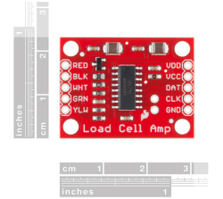 SparkFun HX711 Yük Hücresi (Loadcell) Sinyal Yükseltme Kartı - Thumbnail