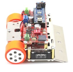 M1 Arduino Mini Sumo Robot Kiti - MONTAJLI, Genesis Robot Kontrol Kartı Temelli - Thumbnail