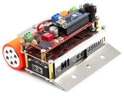 Jsumo - M1 Arduino Mini Sumo Robot Kiti - MONTAJLI, Genesis Robot Kontrol Kartı Temelli