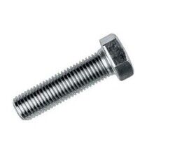M10x140 Altıgen (Altıköşe Baş) Civata || DIN 933-A2 304, Paslanmaz